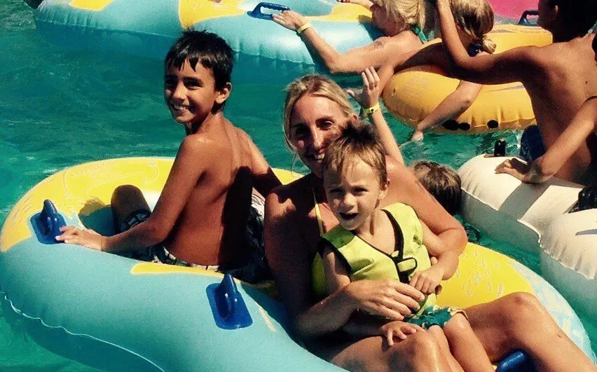 Aquapark Wasserpark Tag